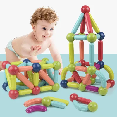 64 Piece Factory Direct Magnetic Building Blocks